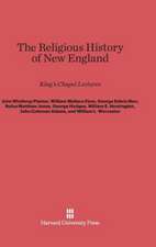 The Religious History of New England