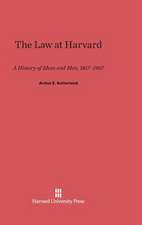 The Law at Harvard