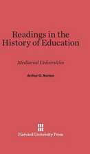 Readings in the History of Education