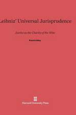 Leibniz' Universal Jurisprudence