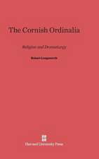 The Cornish Ordinalia