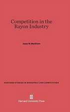 Competition in the Rayon Industry