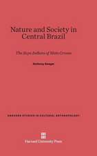 Nature and Society in Central Brazil