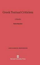 Greek Textual Criticism