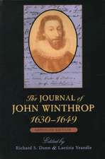 The Journal of John Winthrop, 1630–1649 – Abridged Edition (Paper)