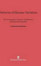 Patterns of Human Variation