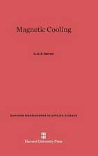 Magnetic Cooling