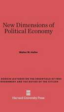 New Dimensions of Political Economy