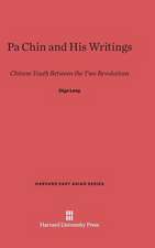 Pa Chin and His Writings