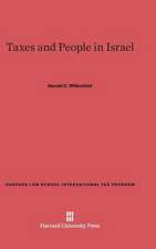 Taxes and People in Israel