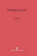 Printing as an Art