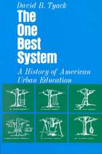 The One Best System – A History of American Urban Education (Paper)