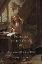 Brothers of the Quill – Oliver Goldsmith in Grub Street