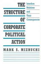 The Structure of Corporate Political Action – Interfirm Relations & Their Consequences