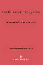 Health Is a Community Affair