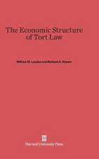 The Economic Structure of Tort Law