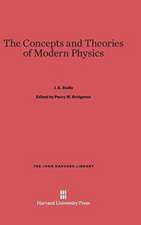 The Concepts and Theories of Modern Physics