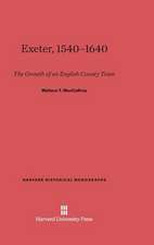 Exeter, 1540-1640