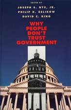 Why People Don′t Trust Government