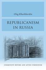 Republicanism in Russia – Community Before and After Communism