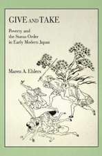 Give and Take – Poverty and the Status Order in Early Modern Japan