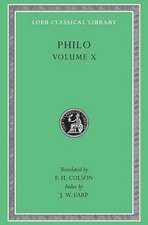 Philo, Volume X