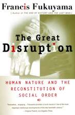 The Great Disruption