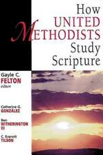 How United Methodists Study Scripture