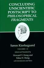 Concluding Unscientific Postscript to Philosophical Fragments