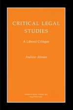 Critical Legal Studies – A Liberal Critique