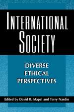 International Society – Diverse Ethical Perspectives