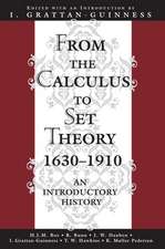 From the Calculus to Set Theory 1630–1910 – An Introductory History