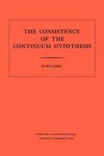 Consistency of the Continuum Hypothesis. (AM–3), Volume 3