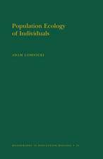 Population Ecology of Individuals. (MPB–25), Volume 25