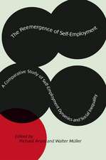 The Reemergence of Self–Employment – A Comparative Study of Self–Employment Dynamics and Social Inequality