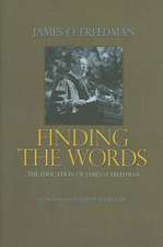 Finding the Words – The Education of James O. Freedman