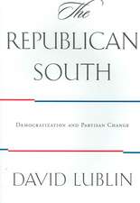 The Republican South – Democratization and Partisan Change