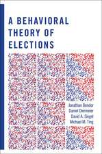 A Behavioral Theory of Elections