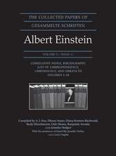 The Collected Papers of Albert Einstein, Volume – Cumulative Index, Bibliography, List of Correspondence, Chronology, and Errata to Volumes