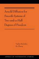 Arnold Diffusion for Smooth Systems of Two and a – (AMS–208)