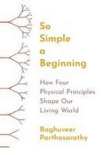 So Simple a Beginning – How Four Physical Principles Shape Our Living World