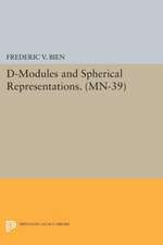 D-Modules and Spherical Representations
