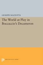 The World at Play in Boccaccio`s Decameron