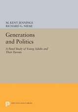 Generations and Politics – A Panel Study of Young Adults and Their Parents