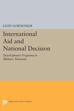 International Aid and National Decision – Development Programs in Malawi, Tanzania, and Zambia