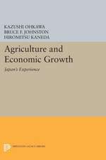 Agriculture and Economic Growth – Japan`s Experience