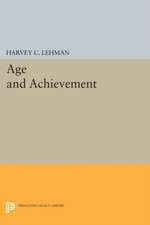 Age and Achievement