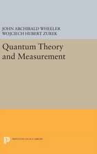 Quantum Theory and Measurement