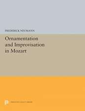 Ornamentation and Improvisation in Mozart