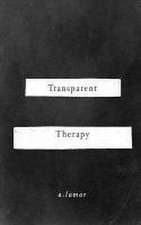 Lamar, A: TRANSPARENT THERAPY